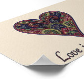 Poster L'AMOUR est la réponse (Coin)