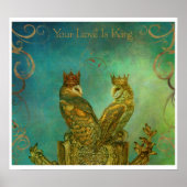 Poster L'amour est l'affiche du roi (Devant)