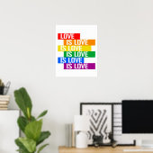 Poster L'amour est l'amour (Bureau à domicile)