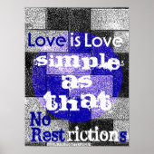 Poster L'Amour Est L'Amour. C'Est Simple Comme Ça...Poste (Devant)