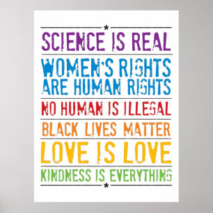 Poster L'amour est l'amour Rainbow Pride