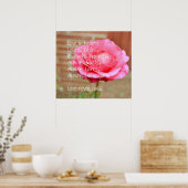 Poster L'amour est le Rose patient (Cuisine)