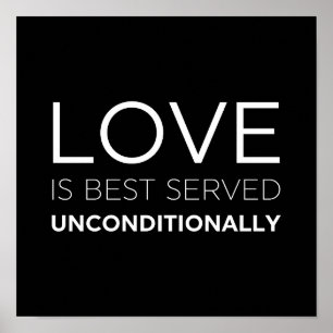 Poster L'Amour Est Mieux Servi Sans Condition