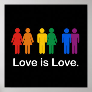 POSTER L'AMOUR EST NOIR D'AMOUR