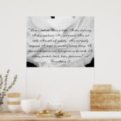 Poster L'amour est patient. L'amour est doux. (Cuisine)