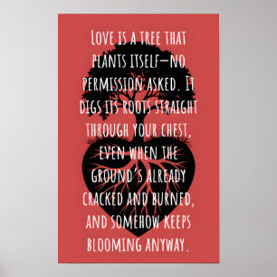 Poster L'amour est un arbre