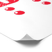 Poster L'amour est un coeur braille aveugle (Coin)