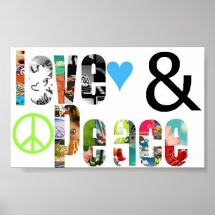 Poster L'amour et la paix