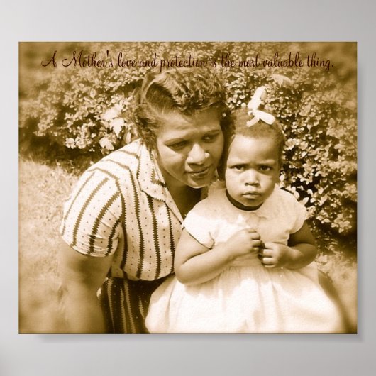 Poster L'amour et la protection d'une Mère... (Devant)
