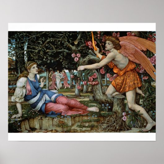 Poster L'amour et le grand (huile sur toile) (Devant)