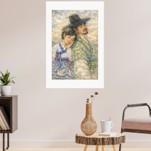 Poster L'amour éternel à Joseon – Couple romantique corée