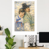 Poster L'amour éternel à Joseon – Couple romantique corée (Bureau à domicile)