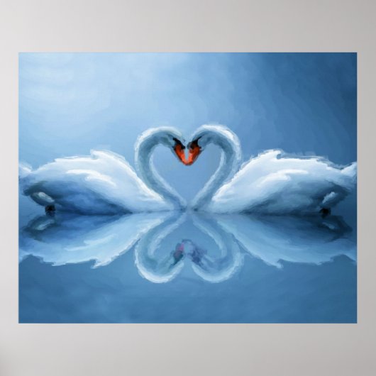 Poster L'amour éternel du cygne (Devant)
