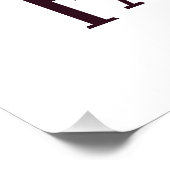 Poster L'amour fait une famille - Cadeau d'adoption (Coin)