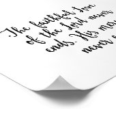 Poster L'Amour Fidèle du Seigneur ne finit jamais (Coin)