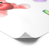 Poster L'amour KRW vient dans de nombreuses couleurs (Coin)