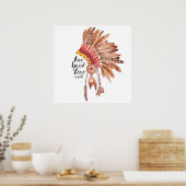 Poster L'amour libre de l'esprit à l'intérieur (Cuisine)