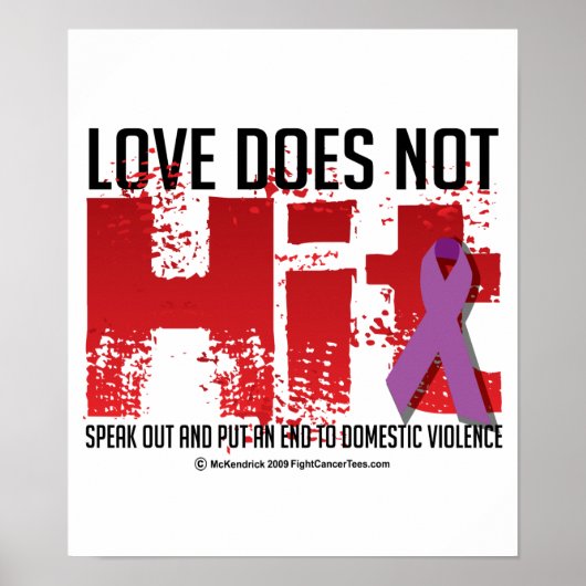 Poster L'amour ne frappe pas (Devant)