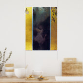 Poster L'amour par Gustav Klimt (Cuisine)