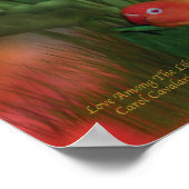 Poster L'Amour Parmi Les Lilies Poster/Imprimer (Coin)