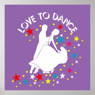Poster L'amour pour la danse