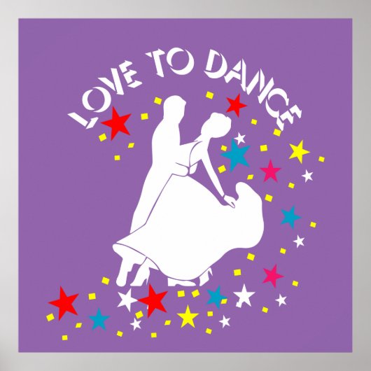 Poster L'amour pour la danse (Devant)