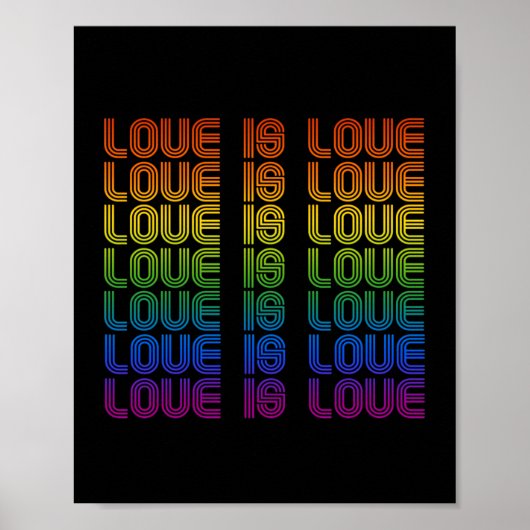 Poster L'amour Rétro est Amour (Devant)