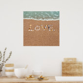 Poster L'amour sur la plage (Cuisine)