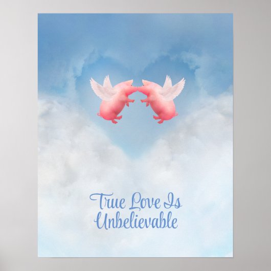 Poster L'Amour Véritable Est Incroyable (Devant)