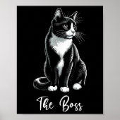 Poster L'Amoureux des chats Boss Tuxedo Kitten Tuxedo Pro (Devant)