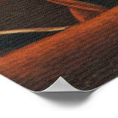 Poster L'amoureux du cirque, par James Tissot (Coin)