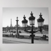 Poster Lamp Post & Eiffel (Devant)