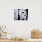 Poster Lampadaires de la Tamise (Cuisine)