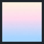 Poster Lampant bleu<br><div class="desc">elegant pastel pink blue bright gradient colors. beautiful blurred background.</div>