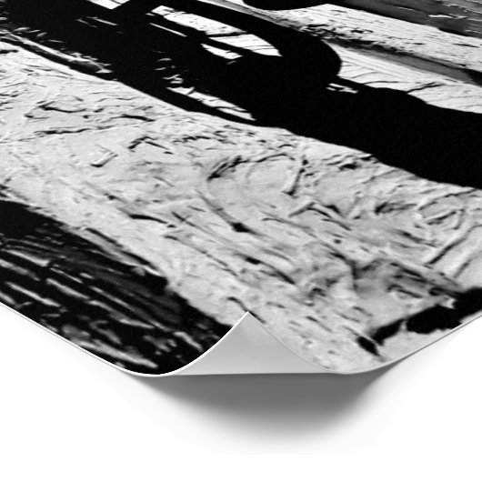 Poster Lampe antique (Coin)