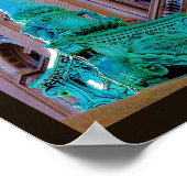 Poster Lampe antique (Coin)