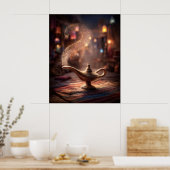 Poster Lampe de génie mystique (Cuisine)