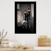 Poster Lampe de rue antique (Cuisine)