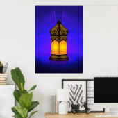 Poster Lampe islamique complexe (Bureau à domicile)