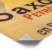 Poster Lampe rouge à huile de saxoléine (Coin)