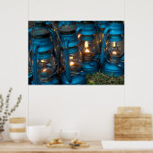 Poster Lampes à kérosène | Camp Ol Pejeta Bush (Cuisine)