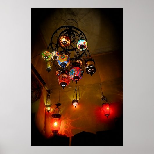 Poster Lampes turques (Devant)