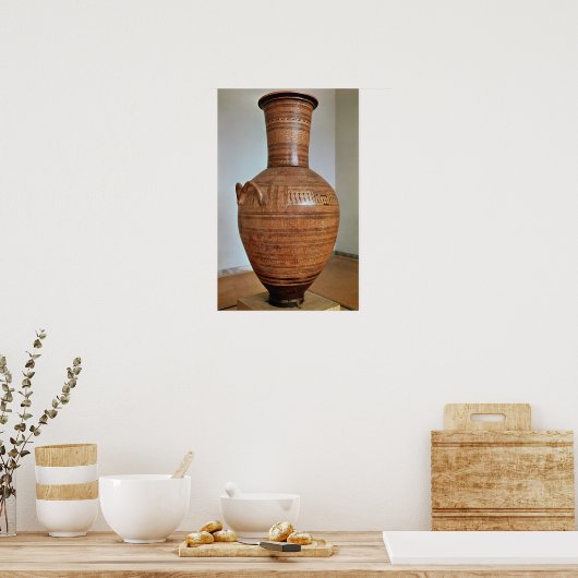 Poster L'Amphora de Dipylon (Cuisine)