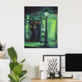 Poster Lamplificateur (Bureau à domicile)