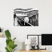 Poster L'ampoule hurlante (Bureau à domicile)