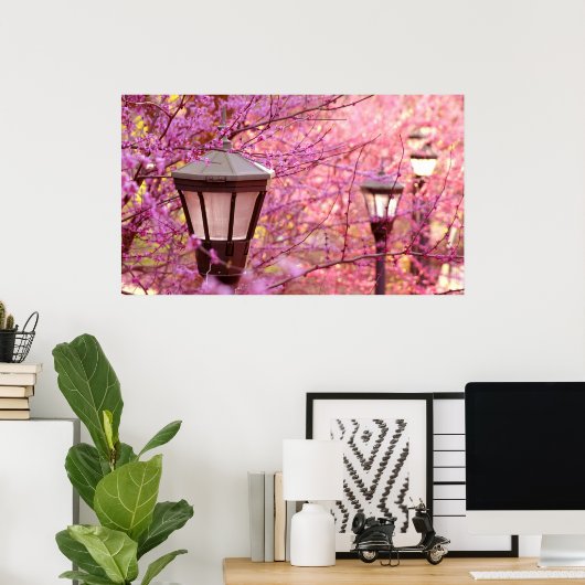 Poster Lamps of UVA (Bureau à domicile)