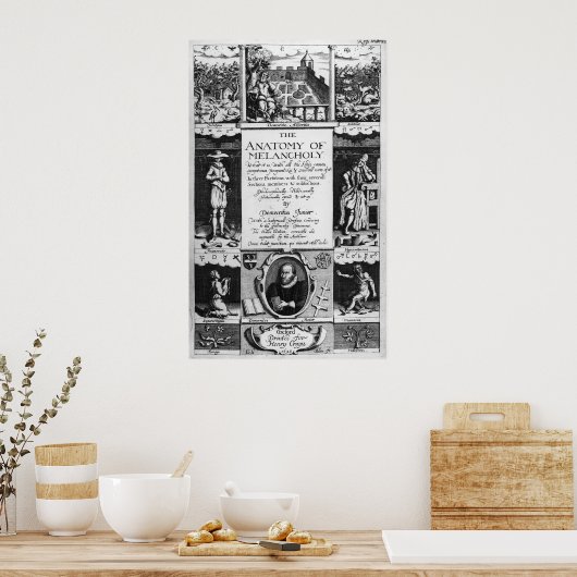 Poster L'anatomie de la mélancolie (Cuisine)