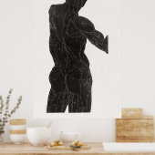 Poster L'anatomie de l'homme (Cuisine)