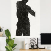 Poster L'anatomie de l'homme (Bureau à domicile)
