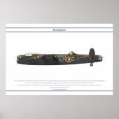 Poster Lancaster BI 207e Escadron (Devant)